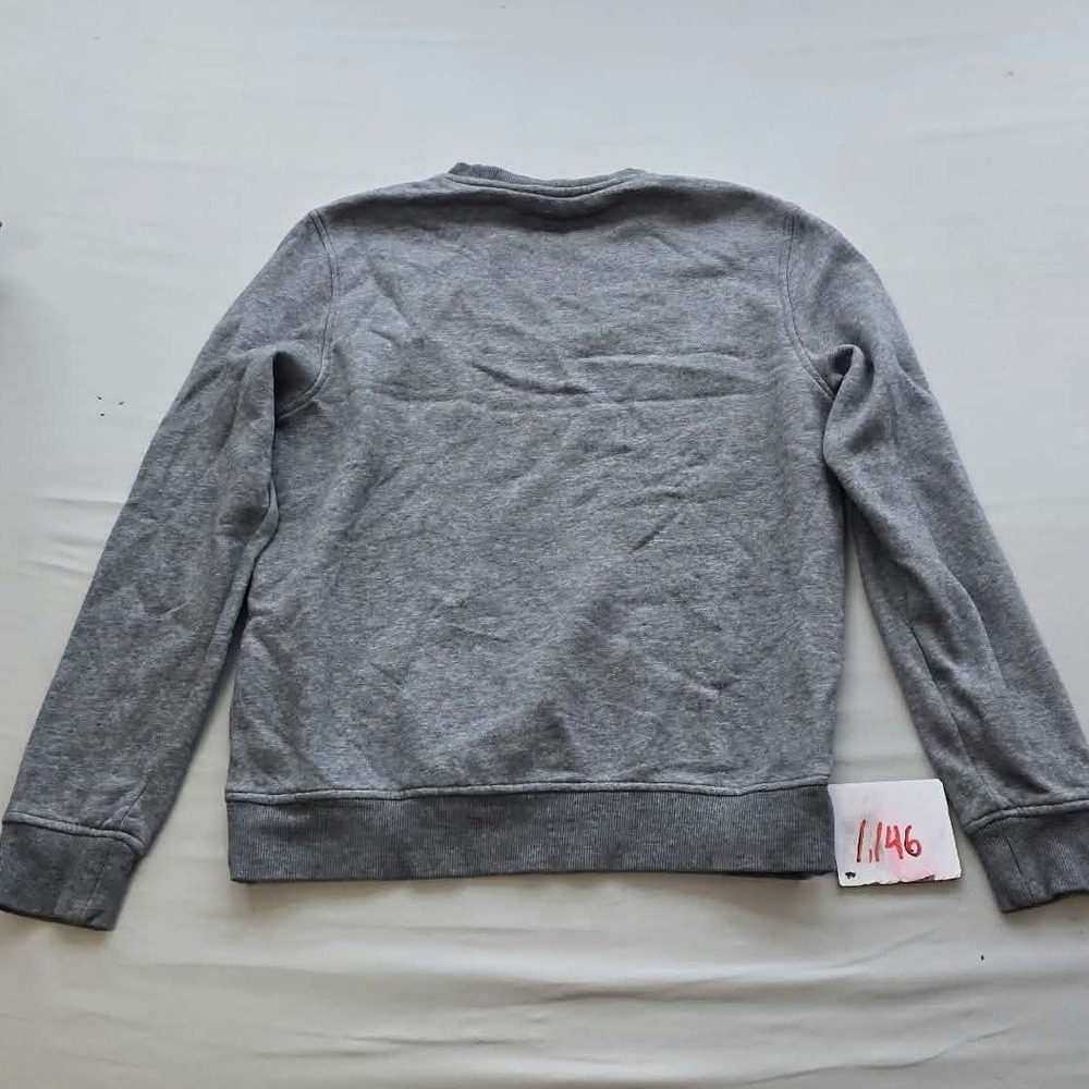 Michael Kors Mens Small Gray Logo Graphic Crewneck Sweatshirt Pullover